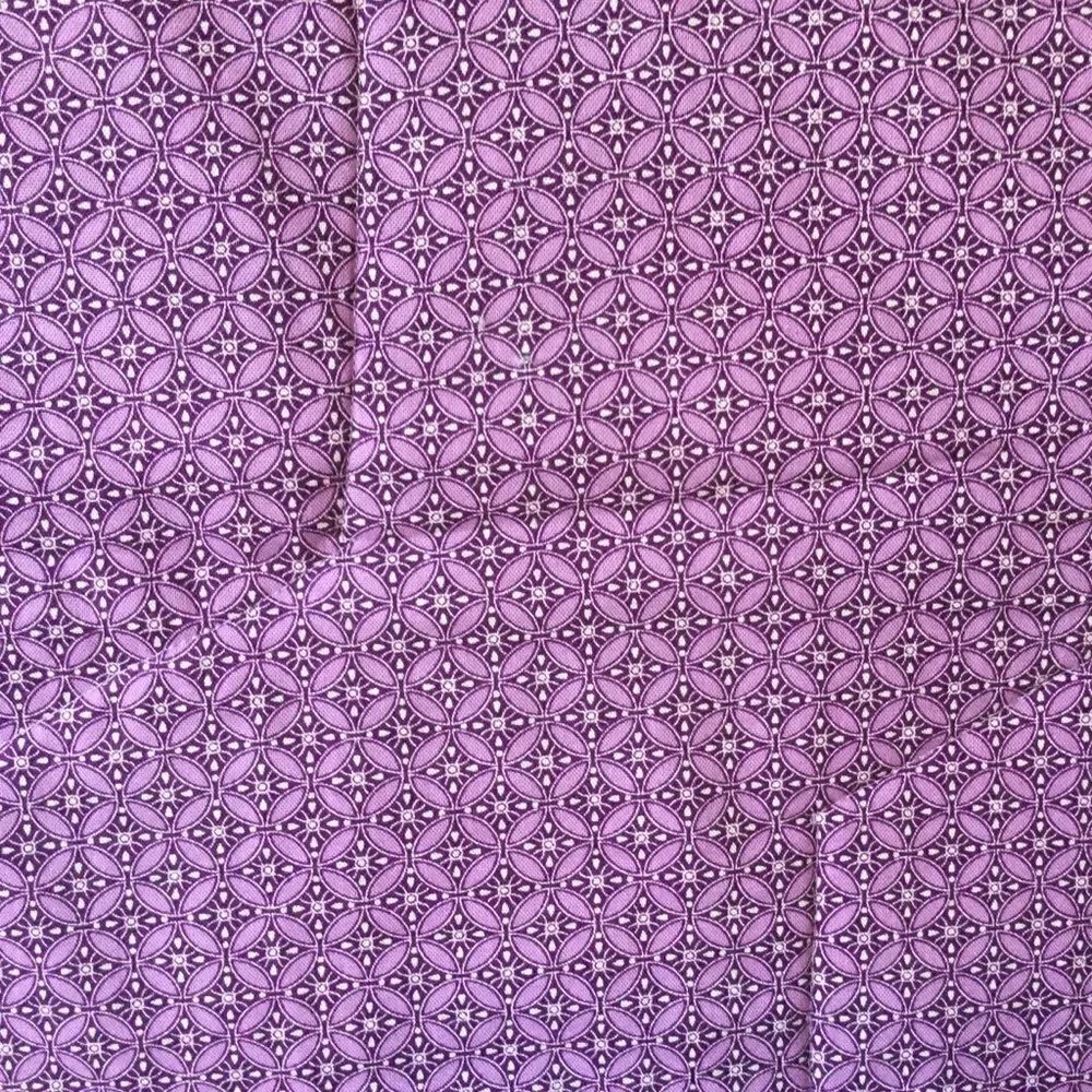 Handmade Quilt. Lilacs